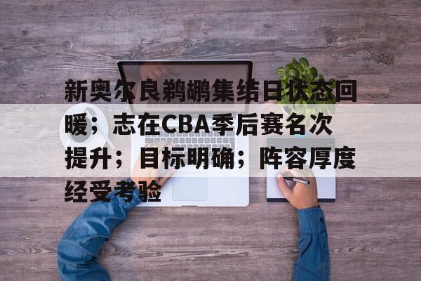 开云登录网址入口-关于新奥尔良鹈鹕集结日状态回暖；志在CBA季后赛名次提升；目标明确；阵容厚度经受考验的信息
